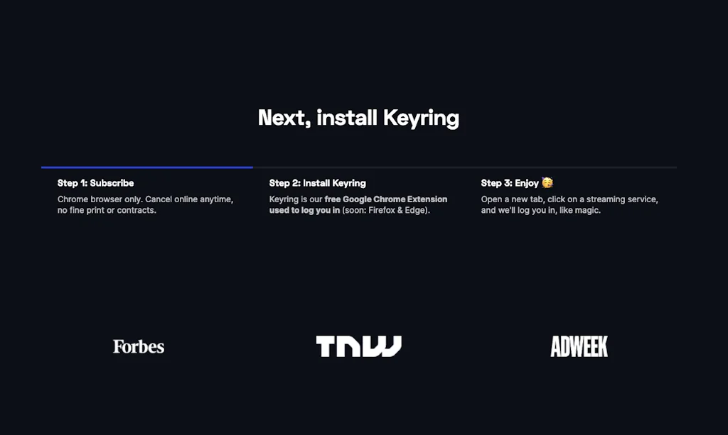 Keyring screenshot 2 of 3