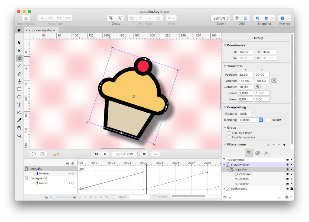 Keyshape screenshot 2 of 2