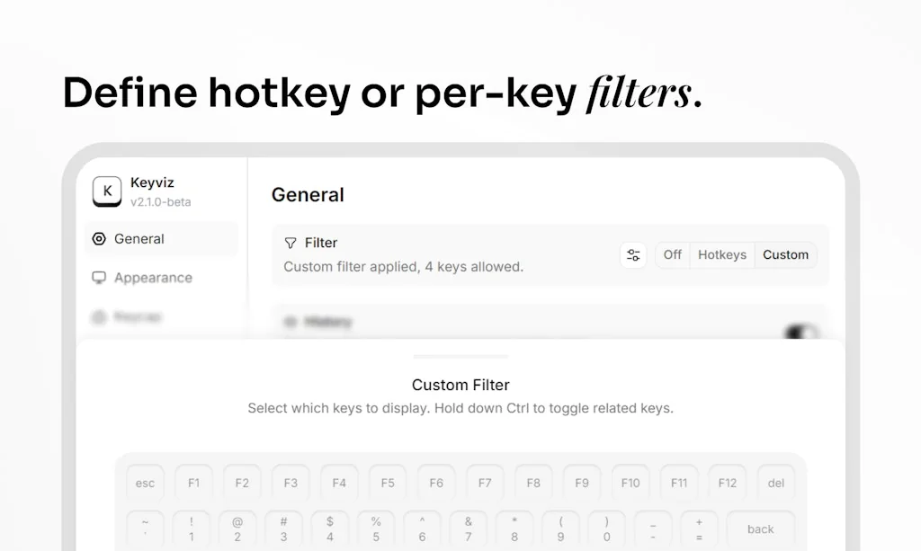 Keyviz screenshot 3 of 6