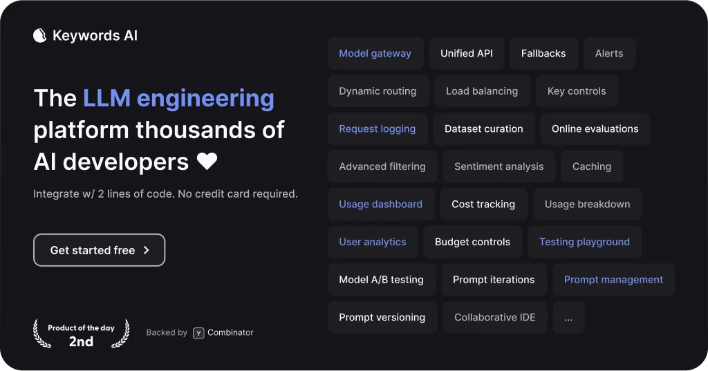 Keywords AI screenshot 2 of 3