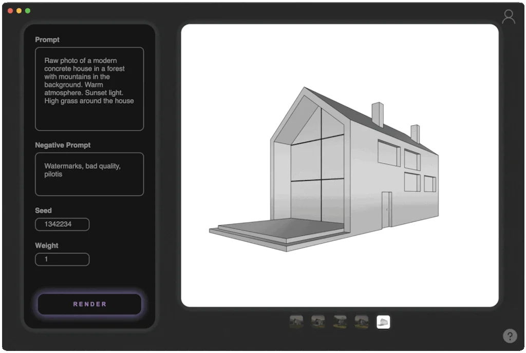 KickRender screenshot 3 of 5