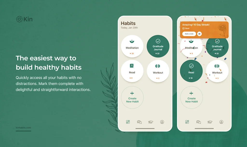 Kin Habits screenshot 1 of 4