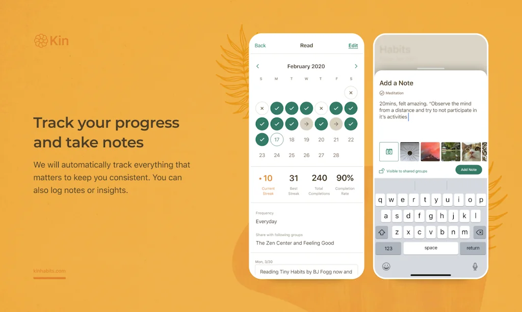Kin Habits screenshot 2 of 4