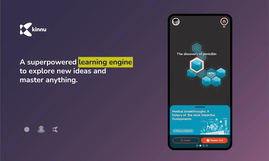 Kinnu: Superpower learning screenshot 2 of 5