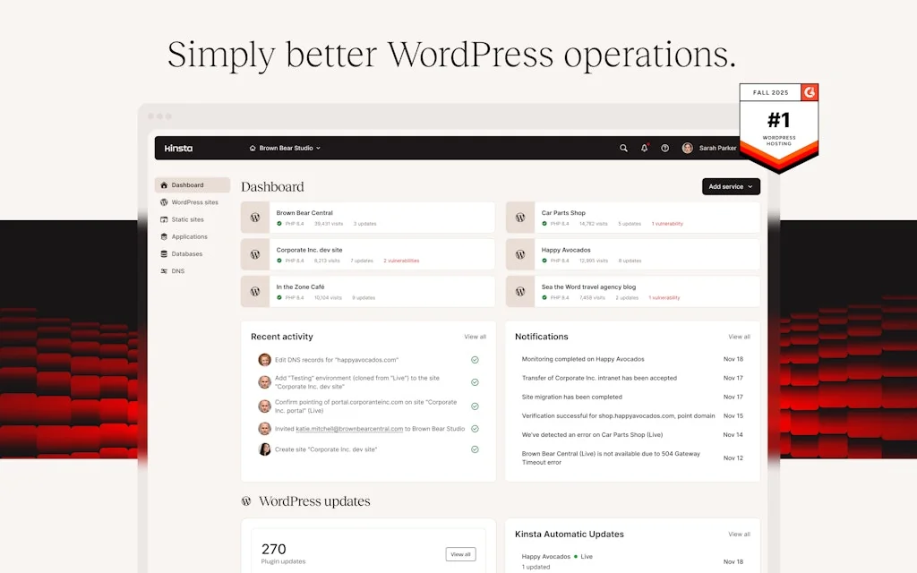 Kinsta screenshot 3 of 3