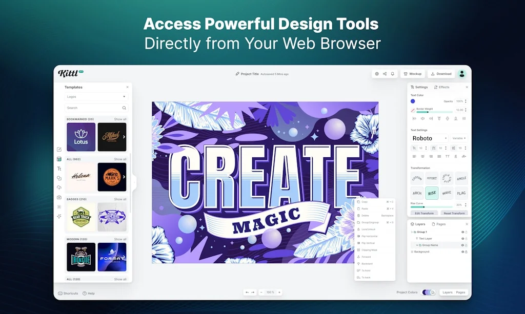 Kittl screenshot 3 of 3