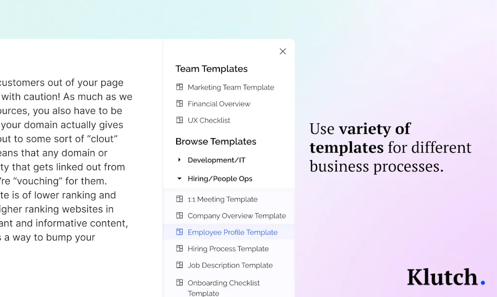 Klutch screenshot 2 of 6