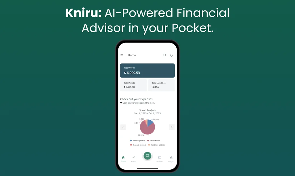 Kniru: AI-Powered Finance screenshot 1 of 3