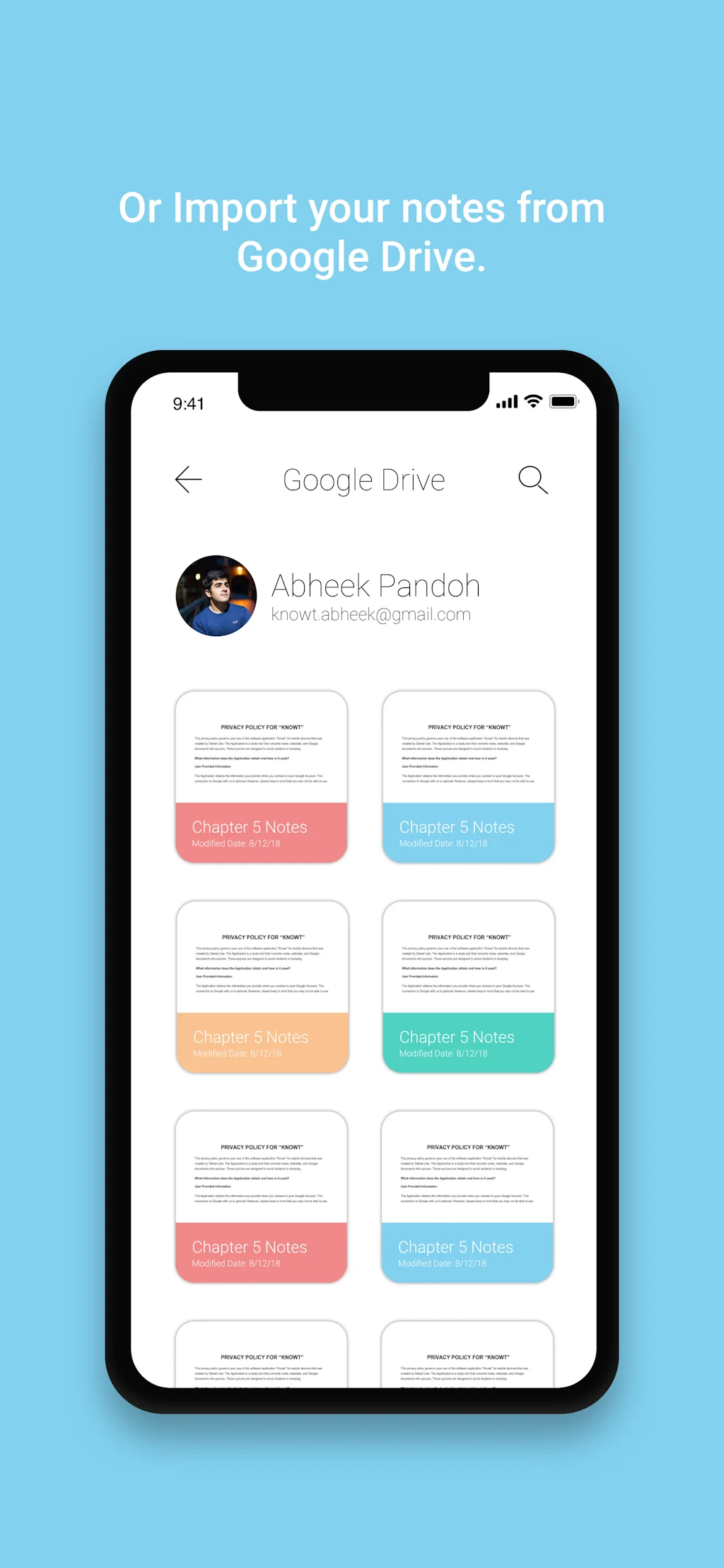 Knowt screenshot 6 of 9