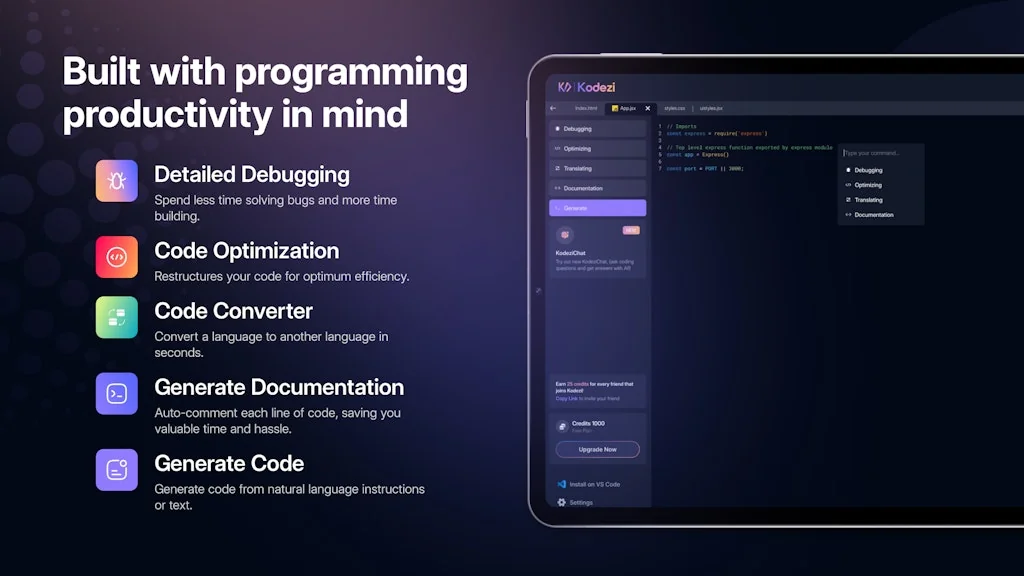 Kodezi screenshot 2 of 3
