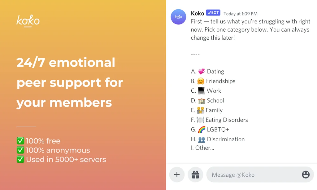 Koko for Discord screenshot 2 of 4