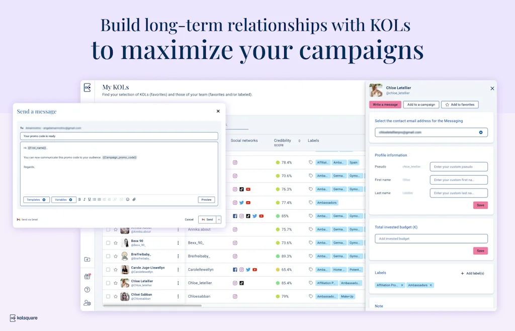 Kolsquare Chrome Extension screenshot 2 of 5