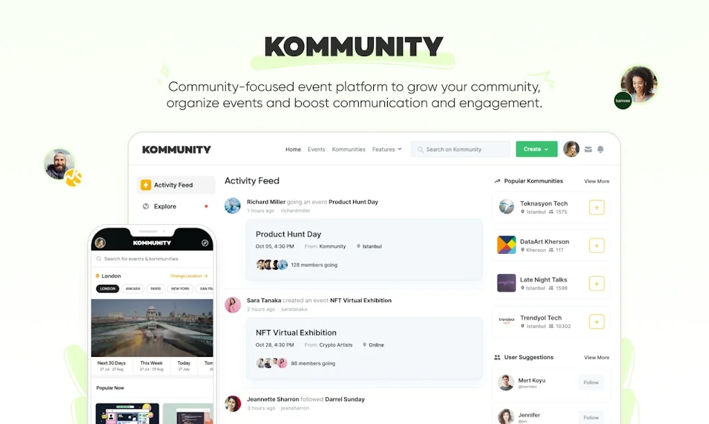 Kommunity screenshot 1 of 8