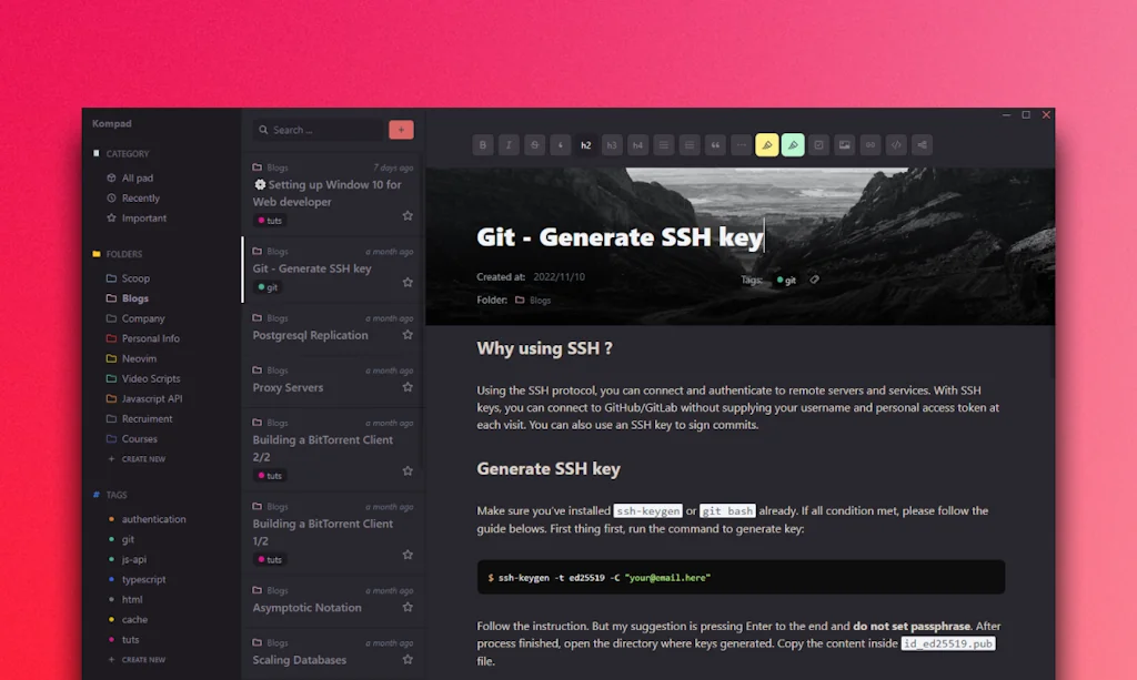 Kompad screenshot 1 of 4