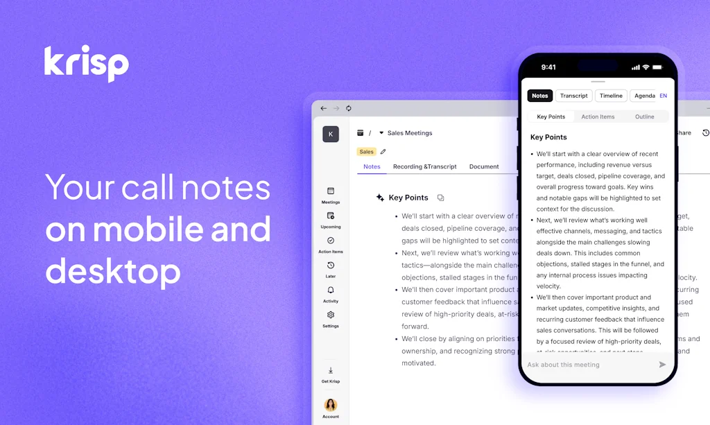 Krisp screenshot 3 of 4