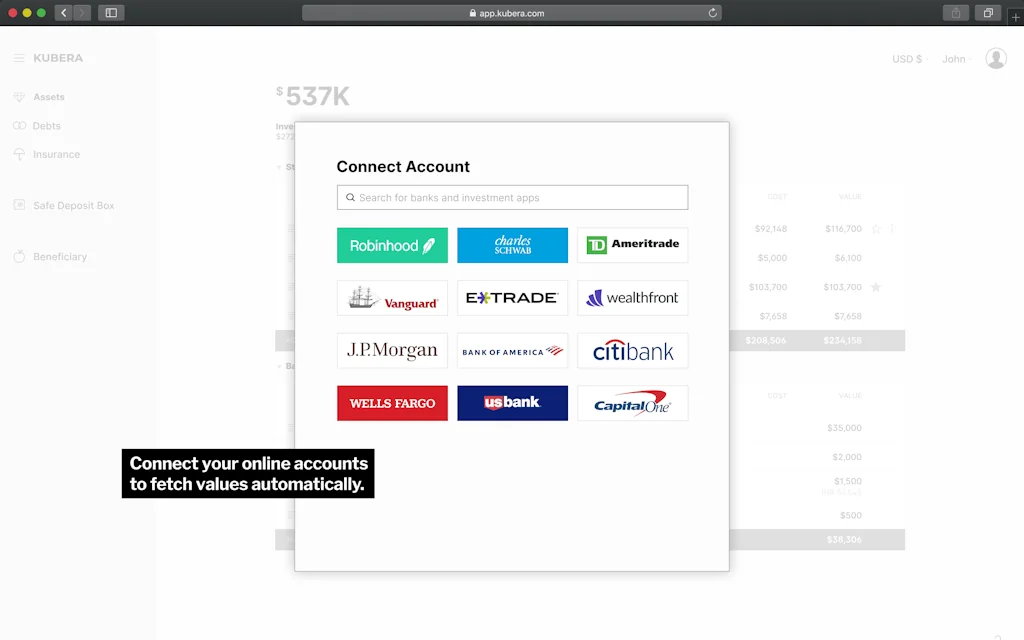 Kubera screenshot 4 of 8