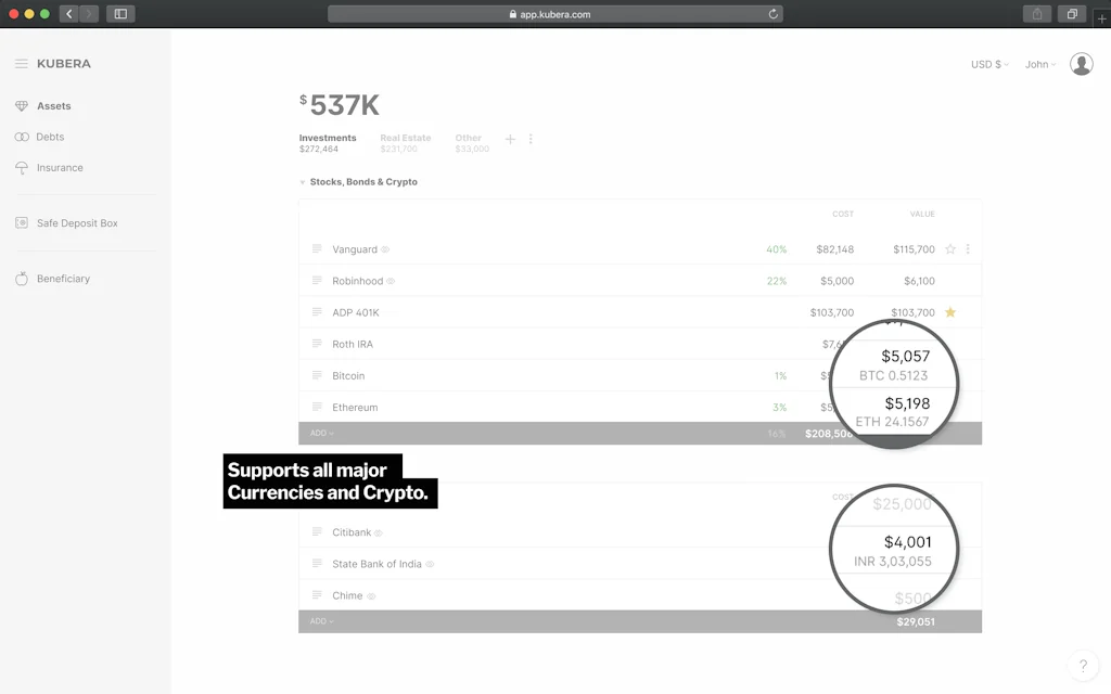 Kubera screenshot 5 of 8