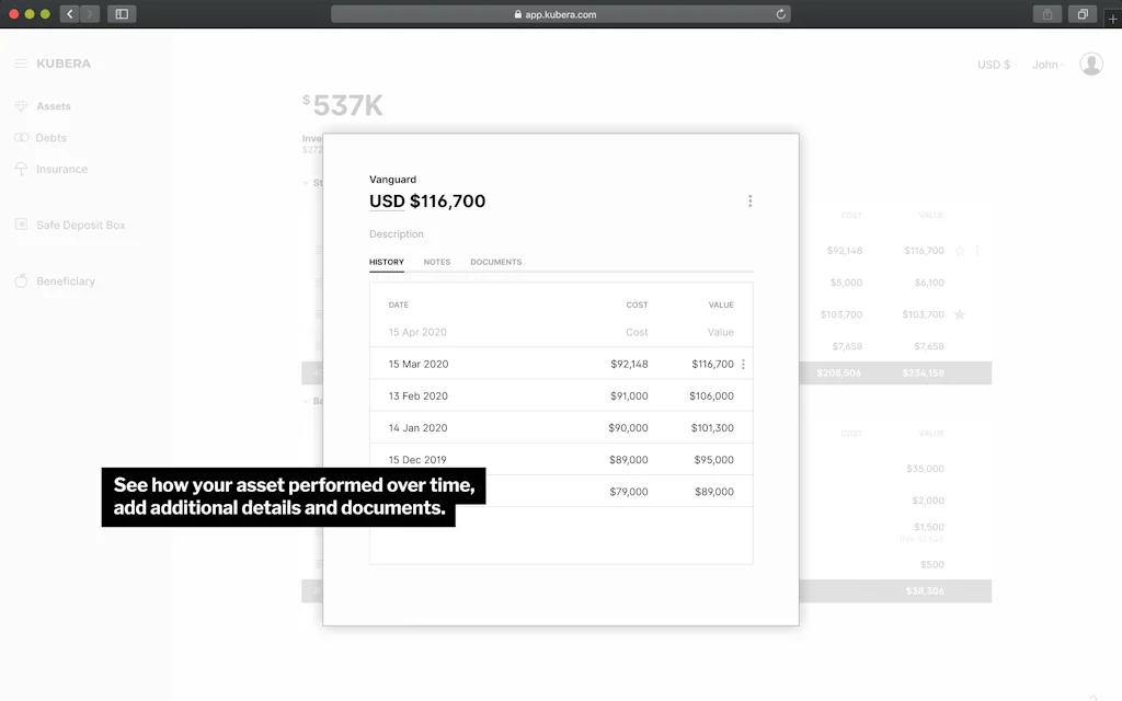 Kubera screenshot 6 of 8