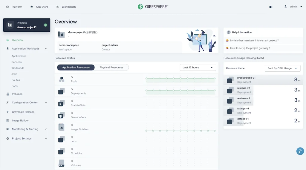 KubeSphere screenshot 2 of 5