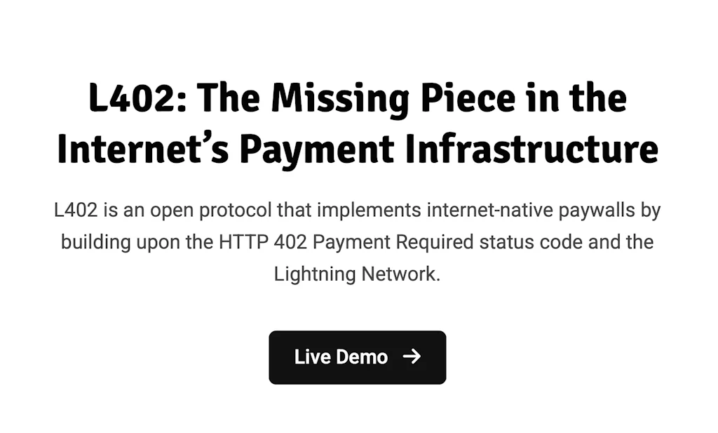 L402.org screenshot 2 of 4