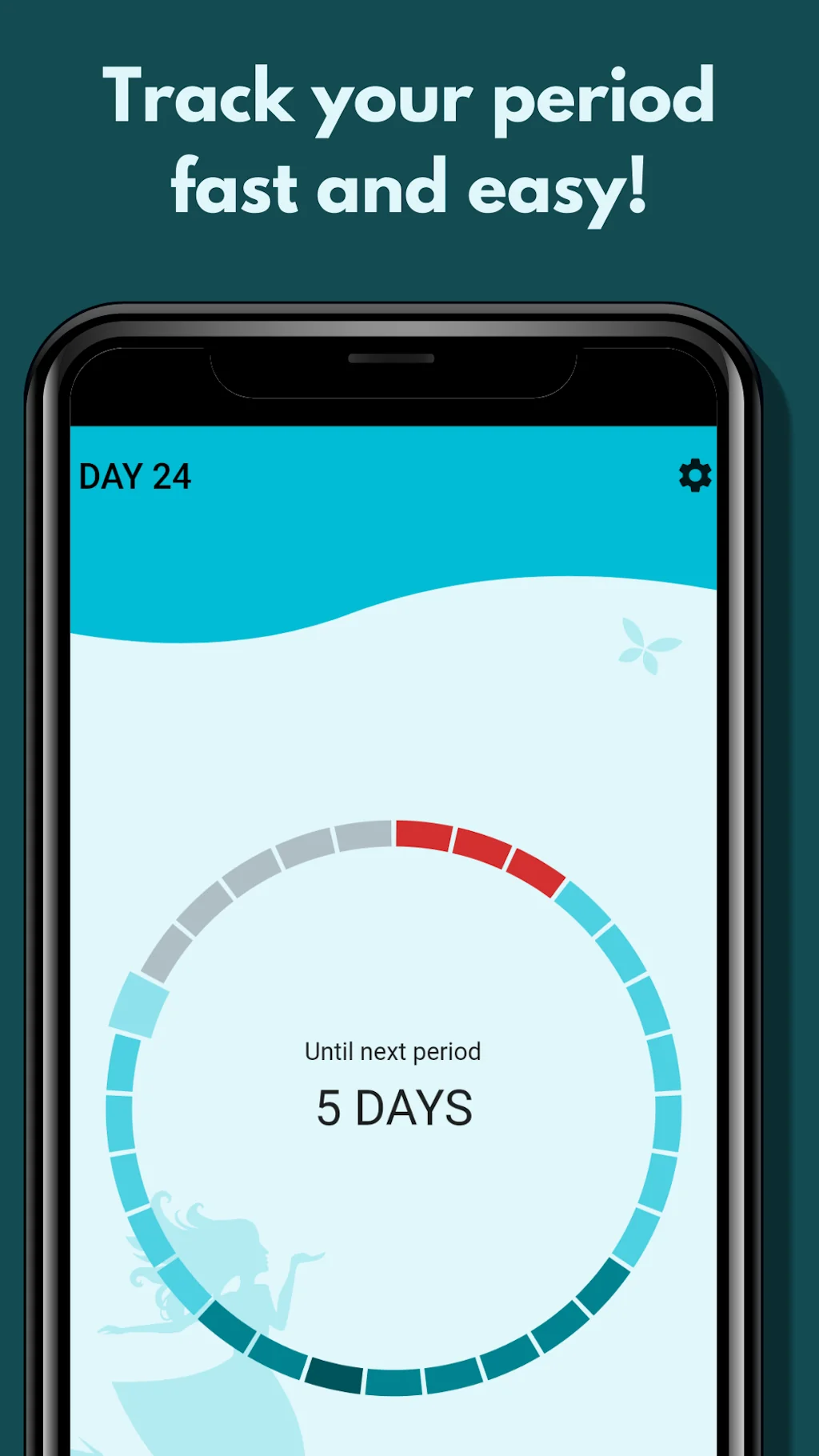 LadyLog - A period tracker screenshot 2 of 7