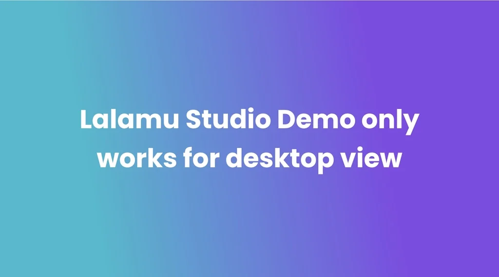 Lalamu Studio Demo screenshot 14 of 15