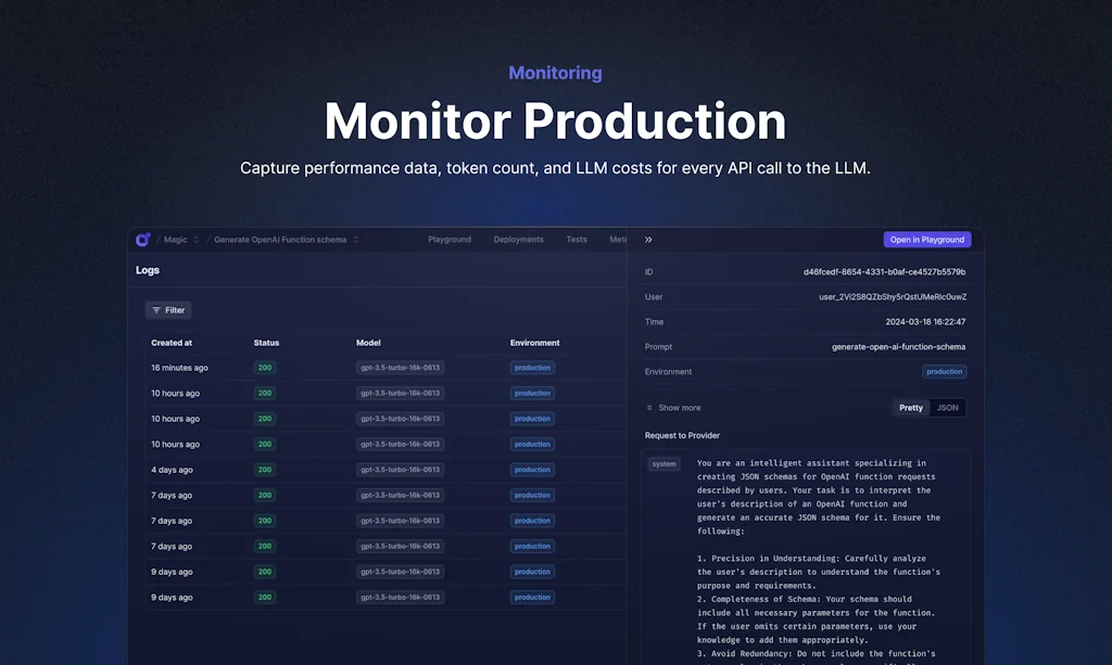 Langtail screenshot 3 of 3