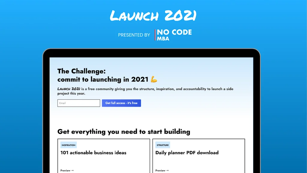 Launch 2021 screenshot 1 of 5