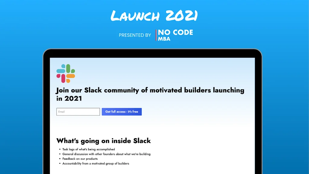 Launch 2021 screenshot 4 of 5