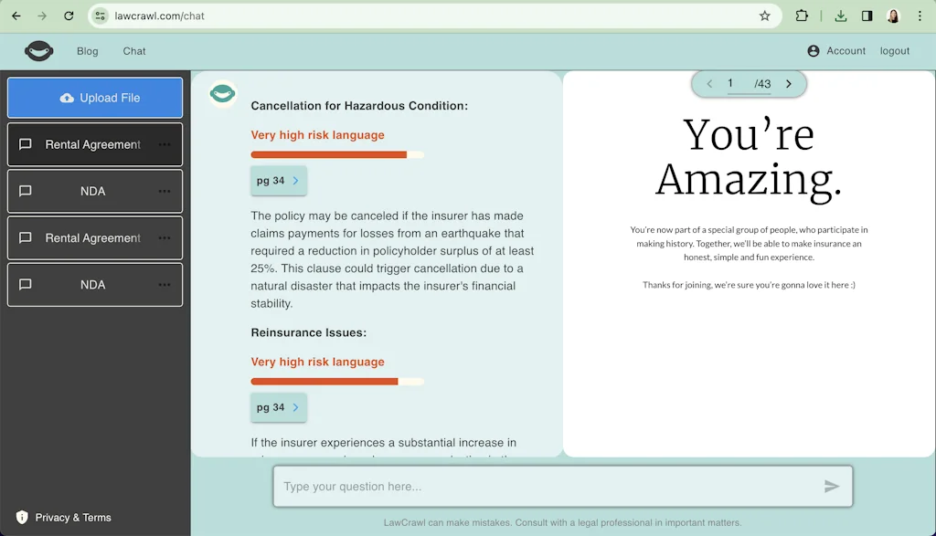 LawCrawl screenshot 2 of 5