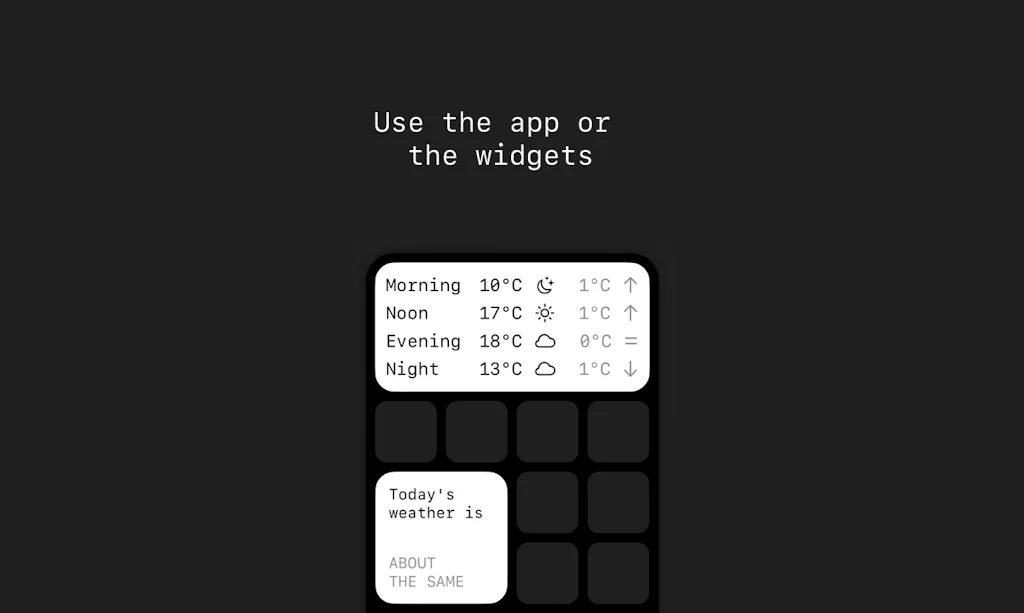 Lazy Weather app screenshot 3 of 3