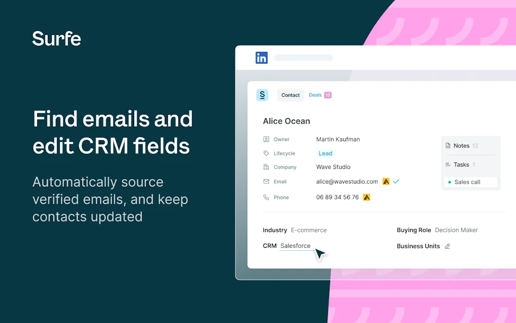 Surfe screenshot 2 of 3