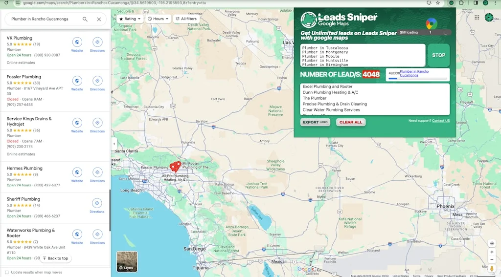 Leads Sniper screenshot 2 of 4
