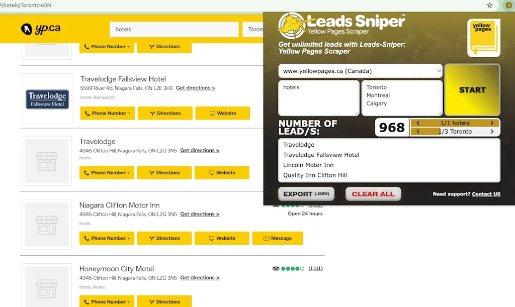 Leads Sniper screenshot 3 of 4