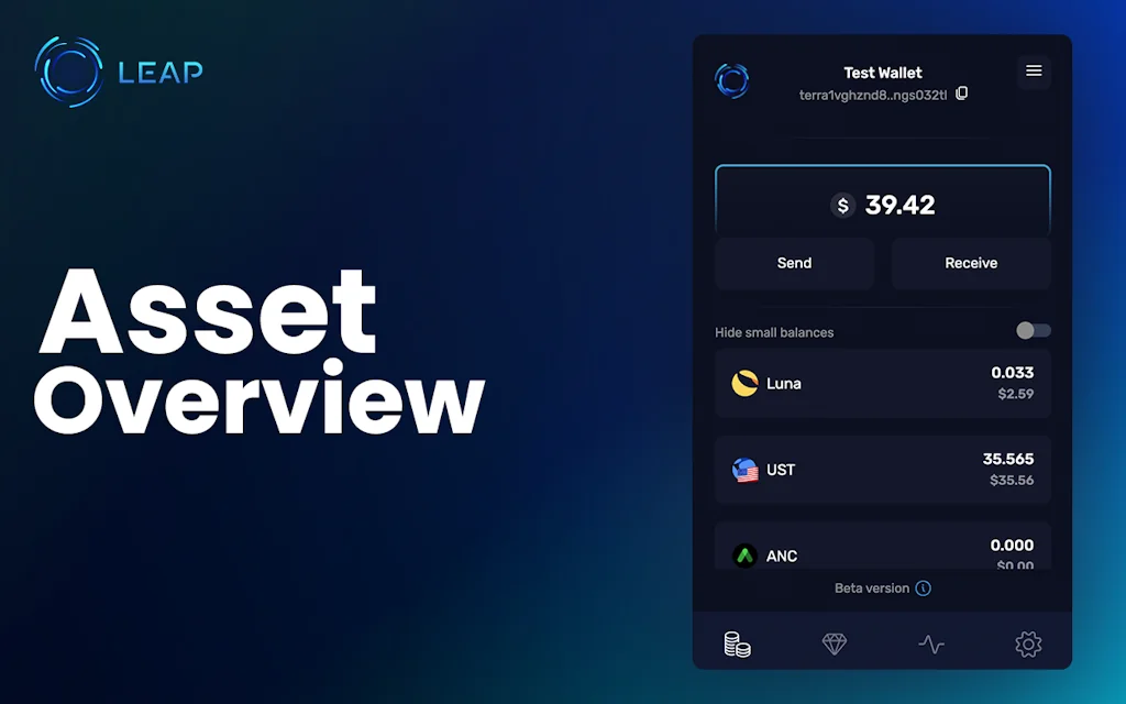 Leap Wallet screenshot 3 of 5