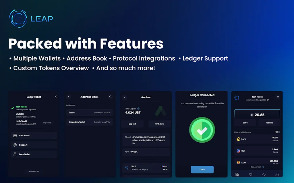 Leap Wallet screenshot 5 of 5