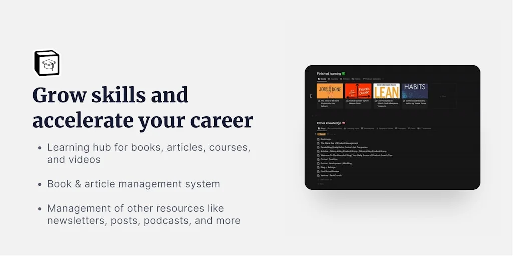 Learning hub screenshot 1 of 3