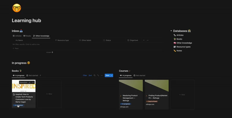 Learning hub screenshot 3 of 3