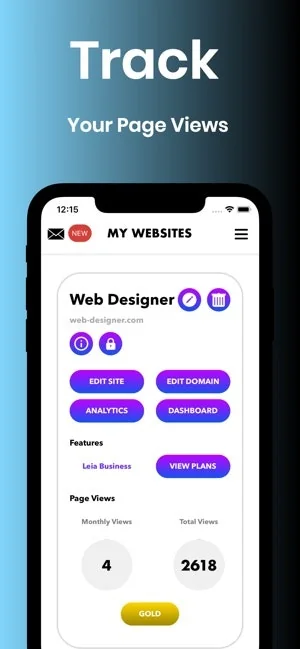Leia: Website Builder screenshot 7 of 8