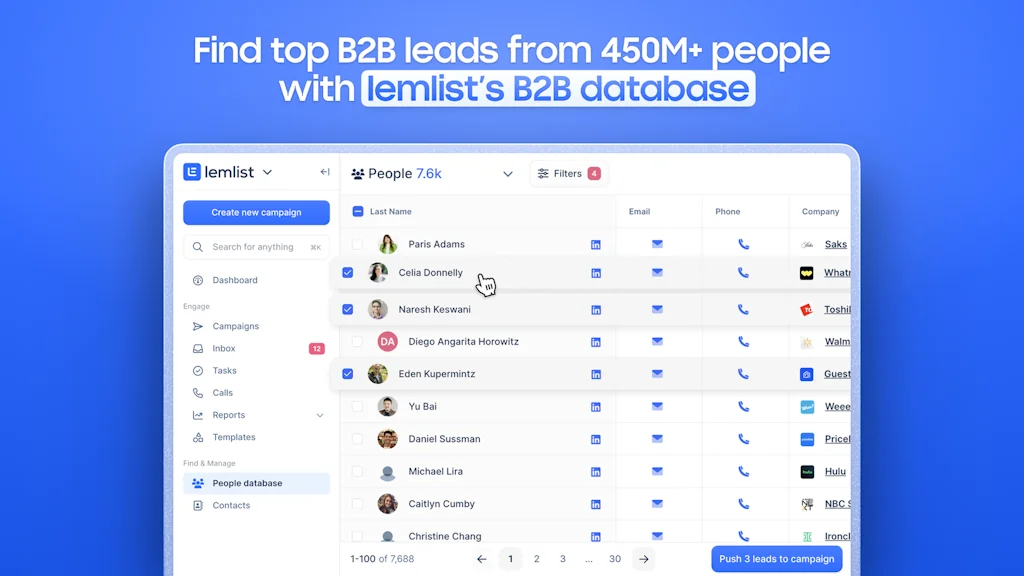 lemlist screenshot 1 of 5