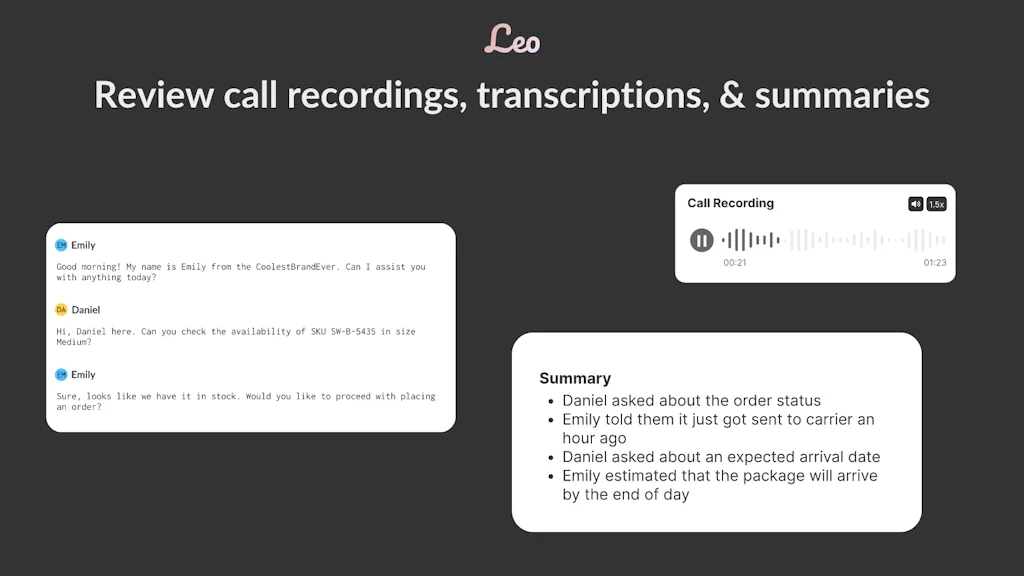 Leo screenshot 3 of 4