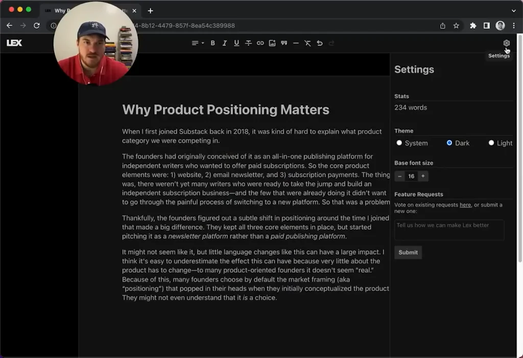 Lex screenshot 3 of 3