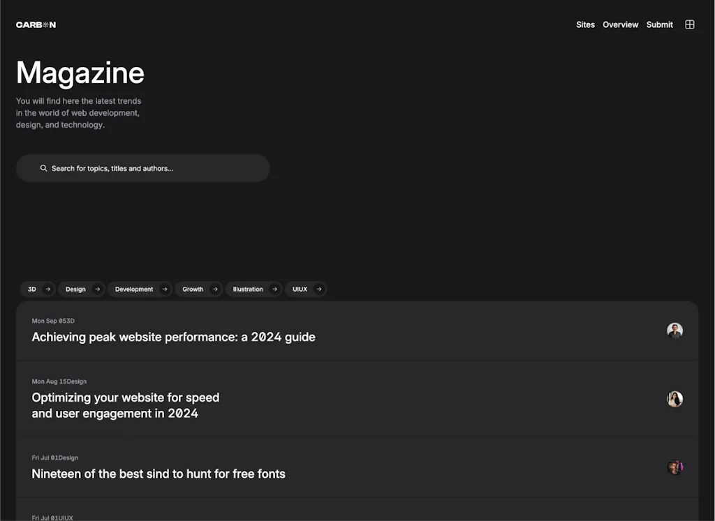 Lexington Themes screenshot 7 of 10