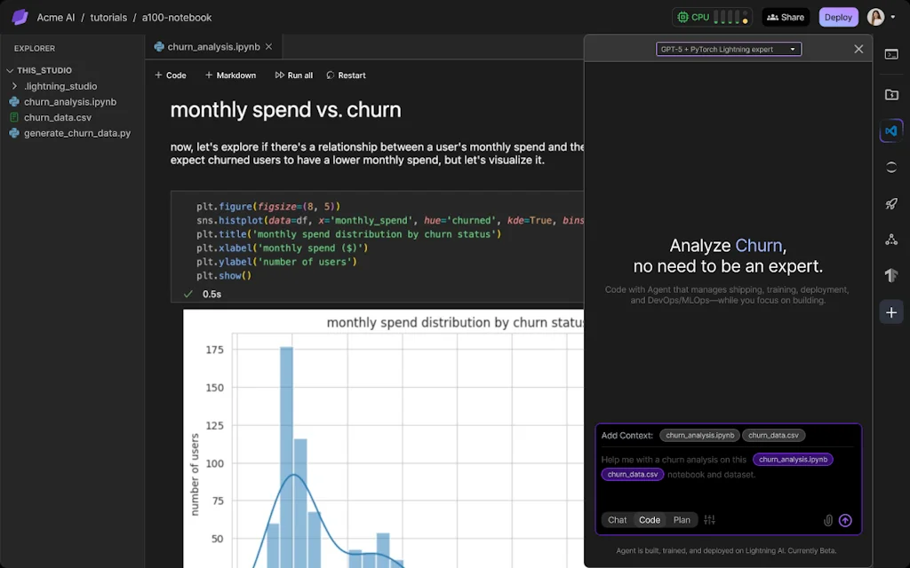 Lightning AI screenshot 4 of 4