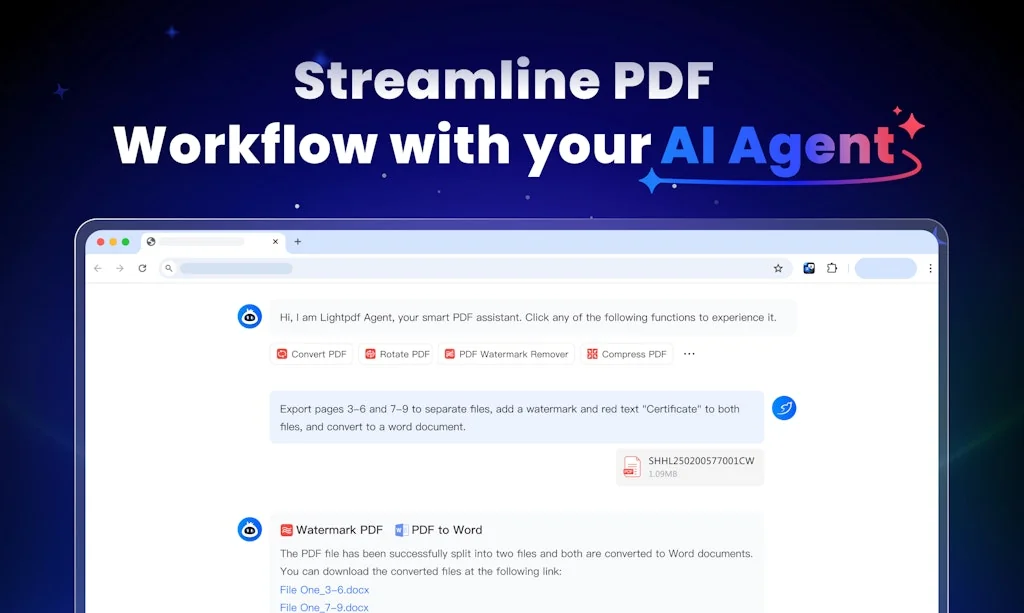 LightPDF screenshot 1 of 7