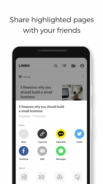 LINER for Samsung screenshot 2 of 6