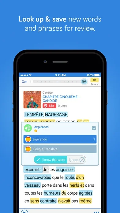 LingQ screenshot 3 of 5