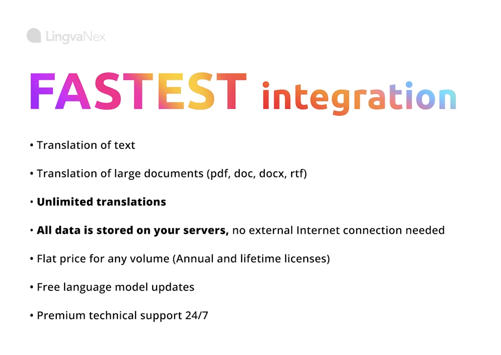 Lingvanex On-Premise Translation Server screenshot 2 of 8