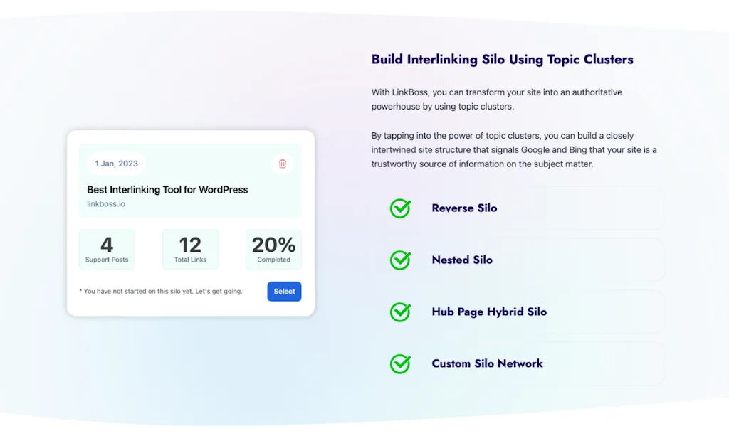 LinkBoss: AI-Powered Interlinking Tool screenshot 3 of 8