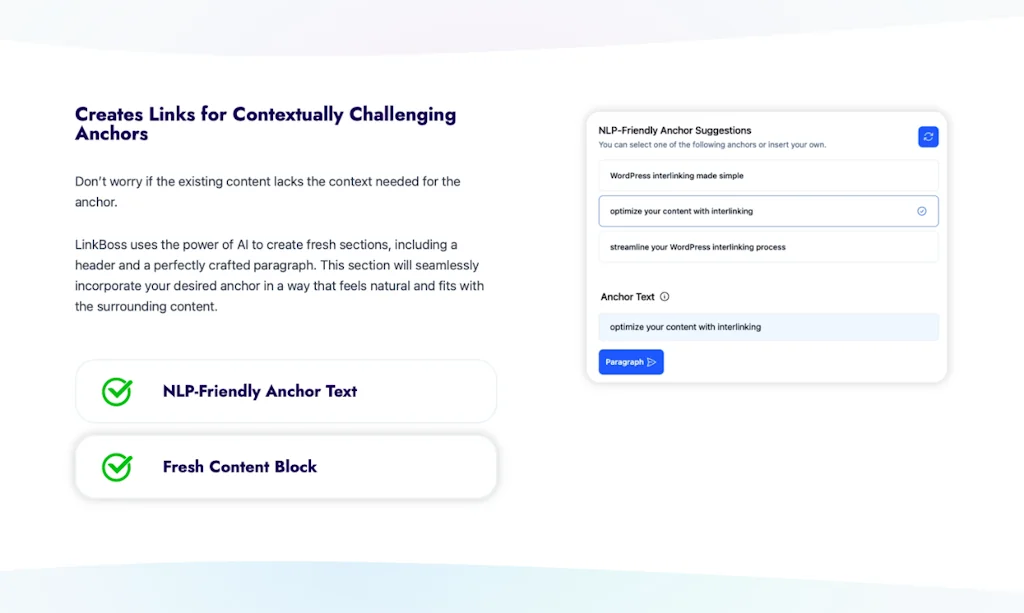 LinkBoss: AI-Powered Interlinking Tool screenshot 4 of 8